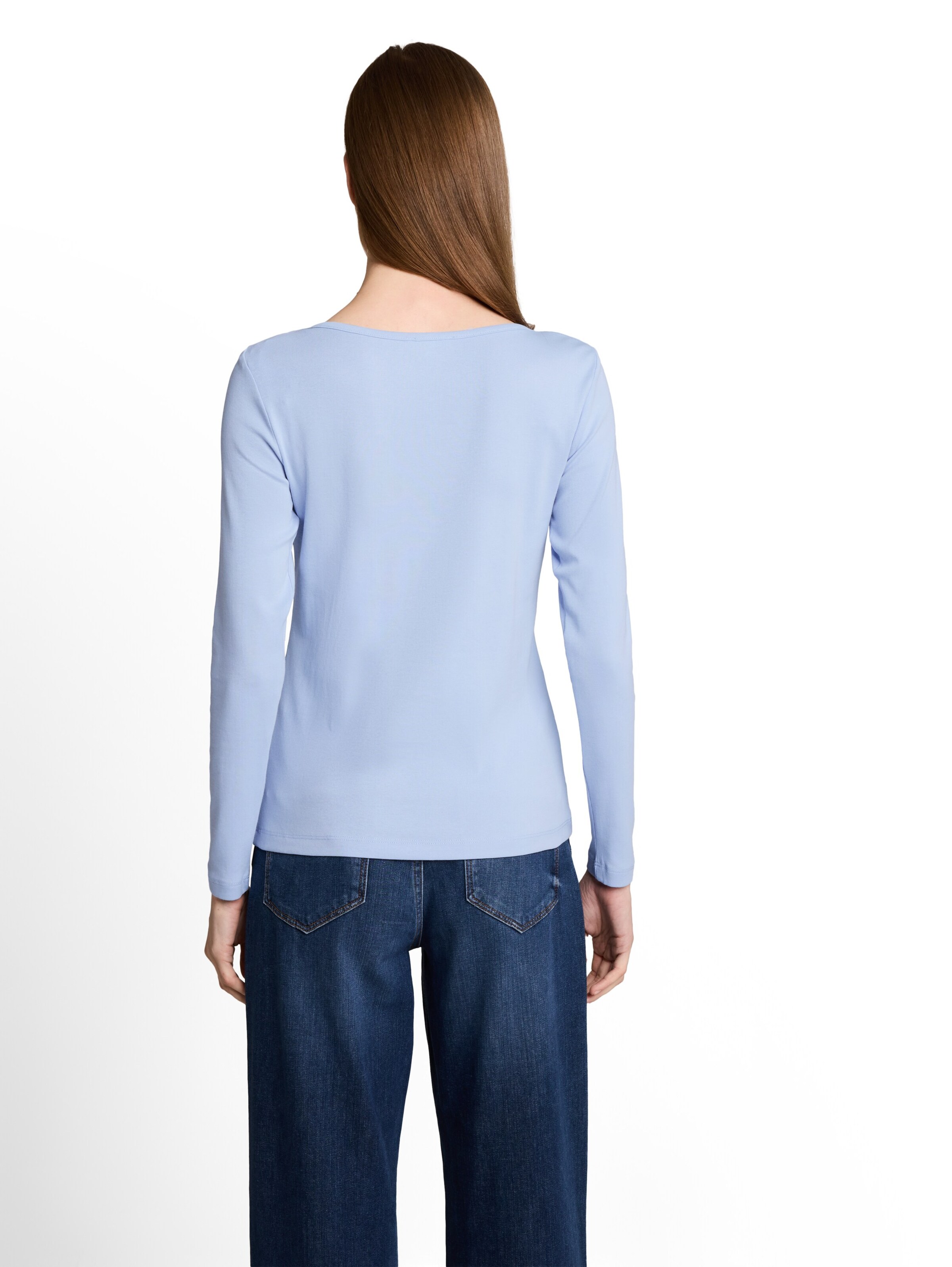 TOM TAILOR Shirt in Blau