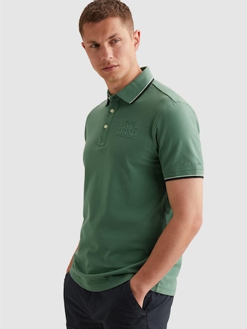 PME Legend T-shirt 'Polo shirt in piqué with artwork' i grön