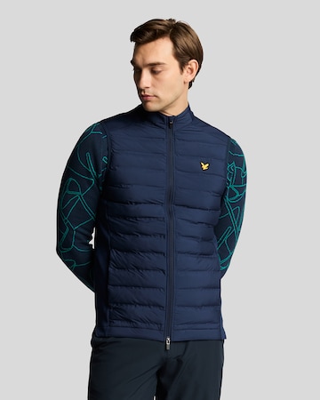 Lyle & Scott Bodywarmer in Blauw: voorkant