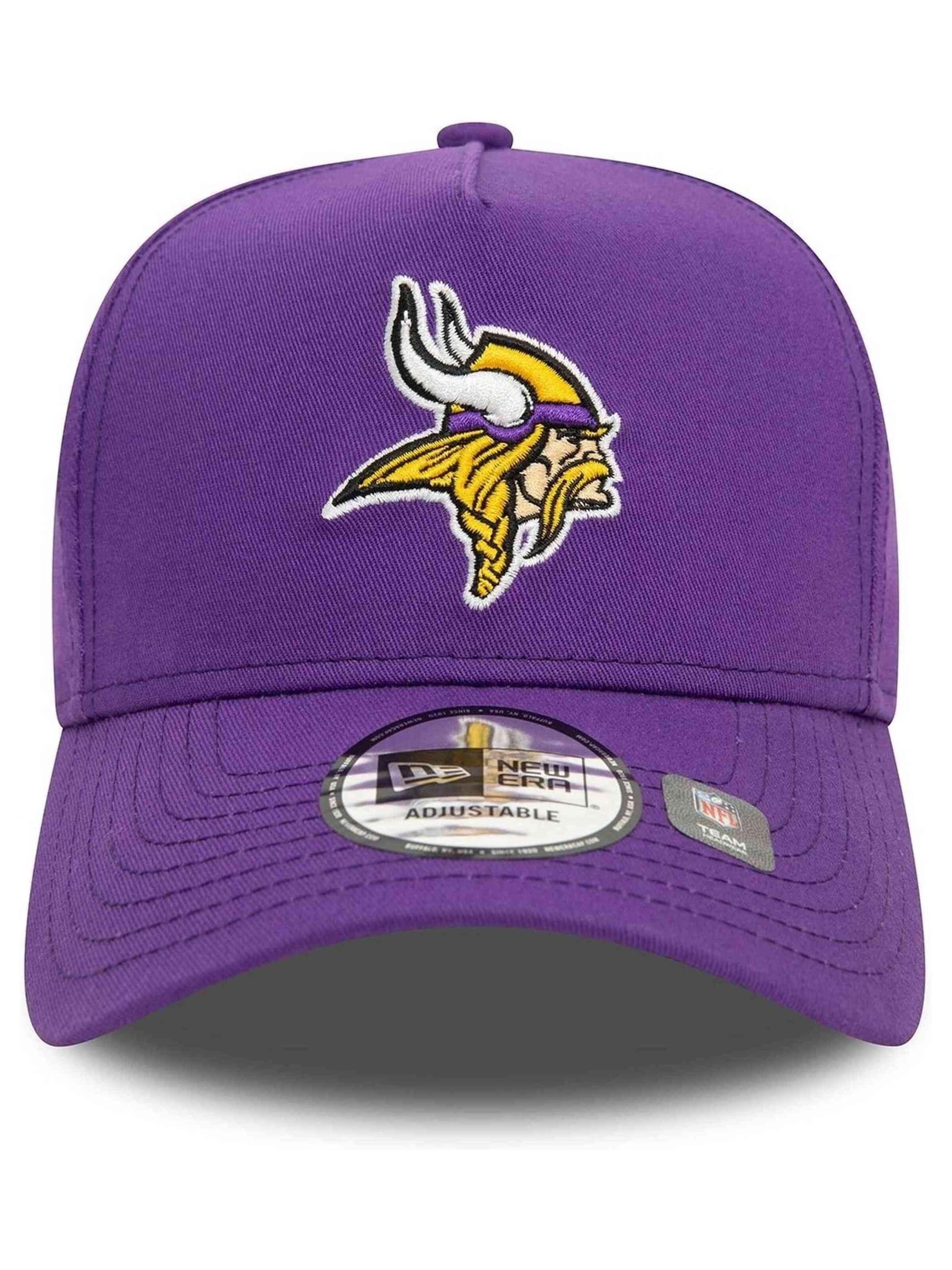 Cappello da baseball sportivo 'Minnesota Vikings 9FORTY' di NEW ERA in lilla