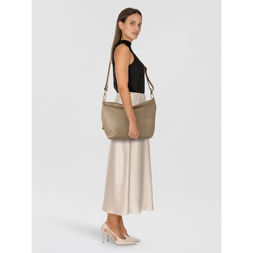 Borsa a spalla 'Ebony' di ABRO in beige: frontale