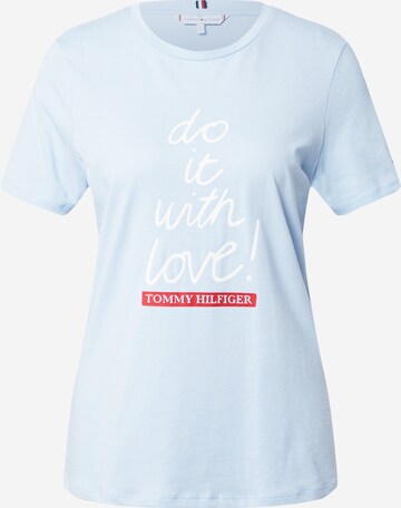 TOMMY HILFIGER T-Shirt in Blau: predná strana