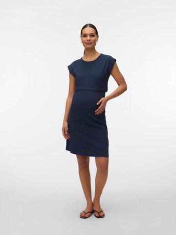 MAMALICIOUS Kleid 'MLSkye' in Blau