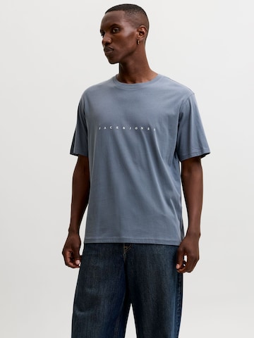 JACK & JONES Shirt 'JJEStar' in Grey: front