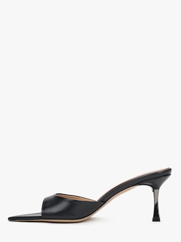 Estro Pantoletter '53-1230-1' i sort: forside