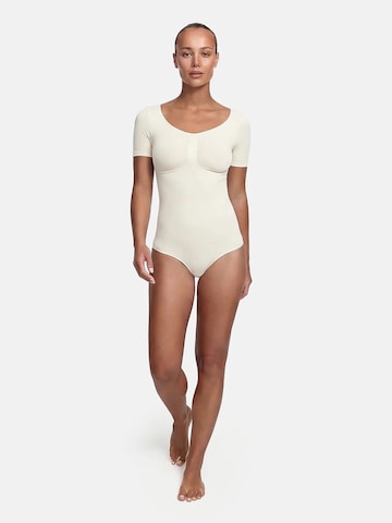 cfab Shaping bodysuit 'T-Shirt Bodysuit Sculpting Shapewear mit Slip' in Beige