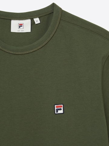 FILA Paita 'MISURINA regular neck binding t-shirt' värissä vihreä