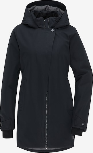 PYUA Veste outdoor en noir, Vue avec produit