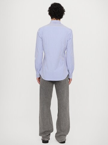 Michael Kors Regular fit Button Up Shirt in Blue: back