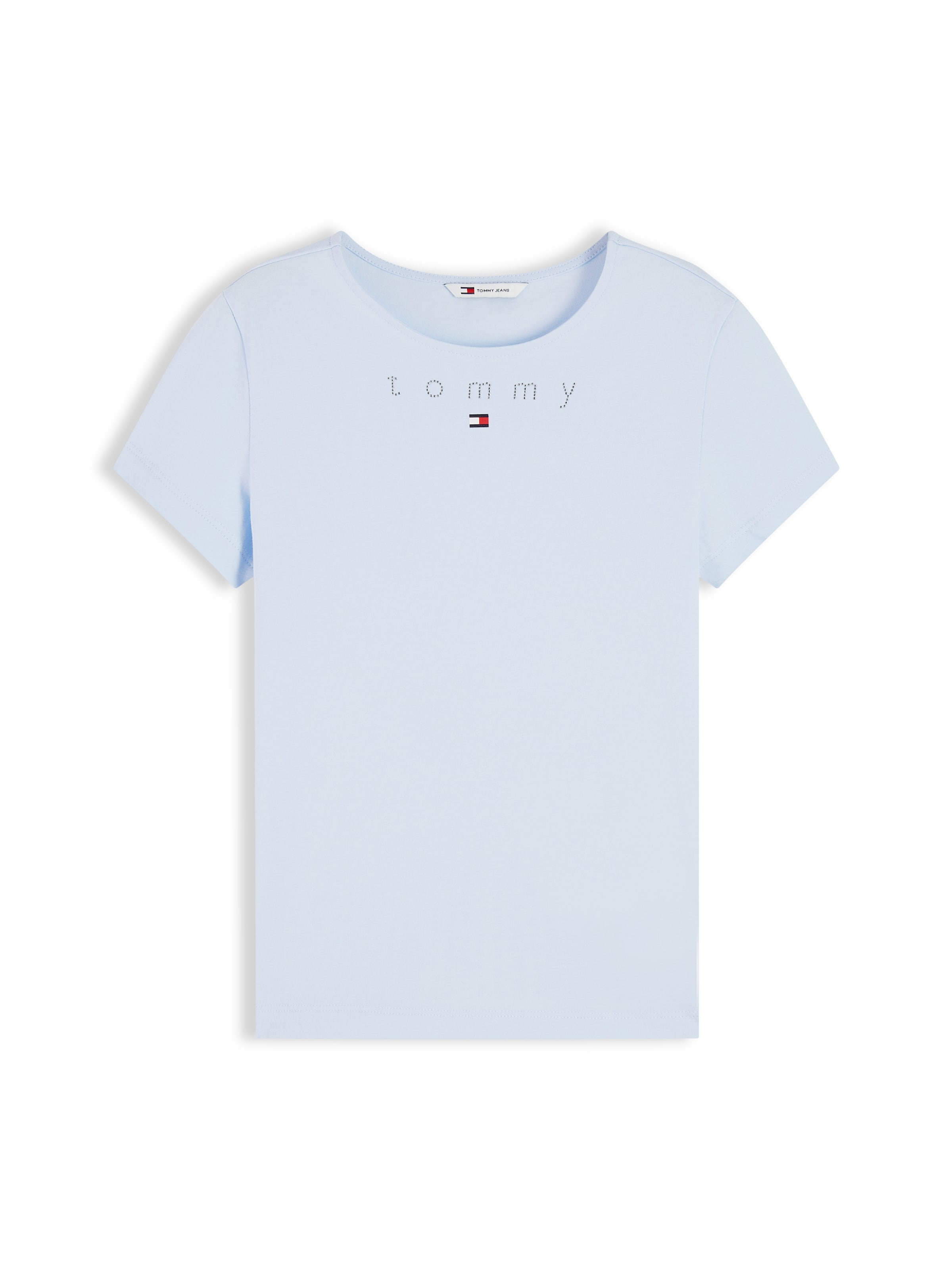 Tommy Jeans - Camiseta en azul: frente