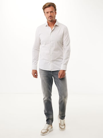 MEXX Slim Fit Skjorte 'Aneto' i grå