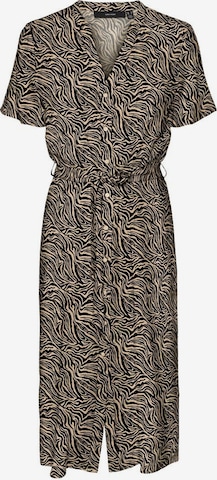 VERO MODA Blusenkleid in Beige: predná strana