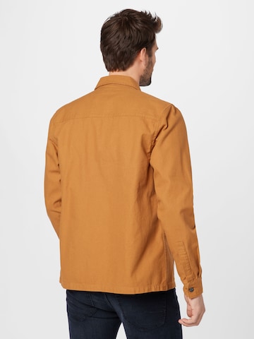 BURTON MENSWEAR LONDON - Ajuste regular Chaqueta de entretiempo en marrón