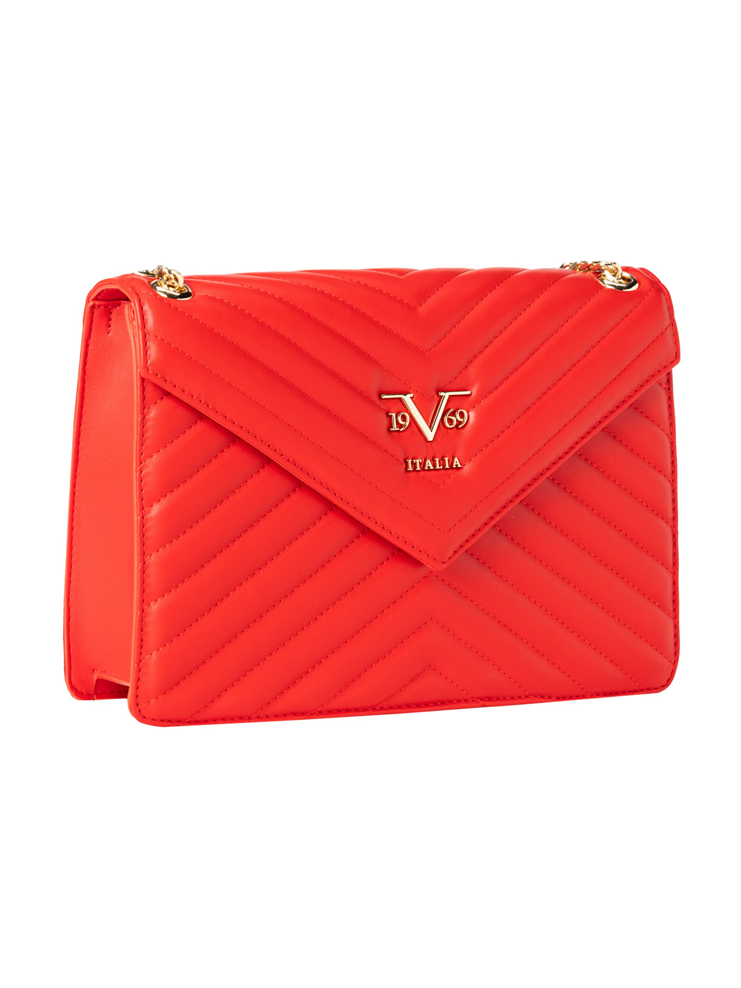 19V69 ITALIA Schoudertas 'Bianca' in Rood