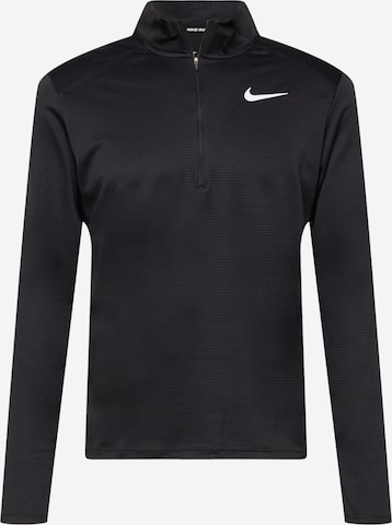 melns NIKE Sporta krekls 'Pacer': no priekšpuses