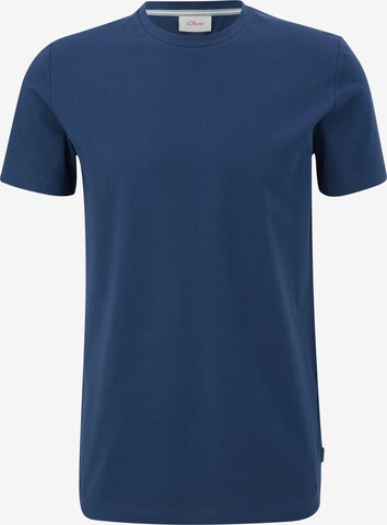 s.Oliver T-Shirt in Blau: predná strana