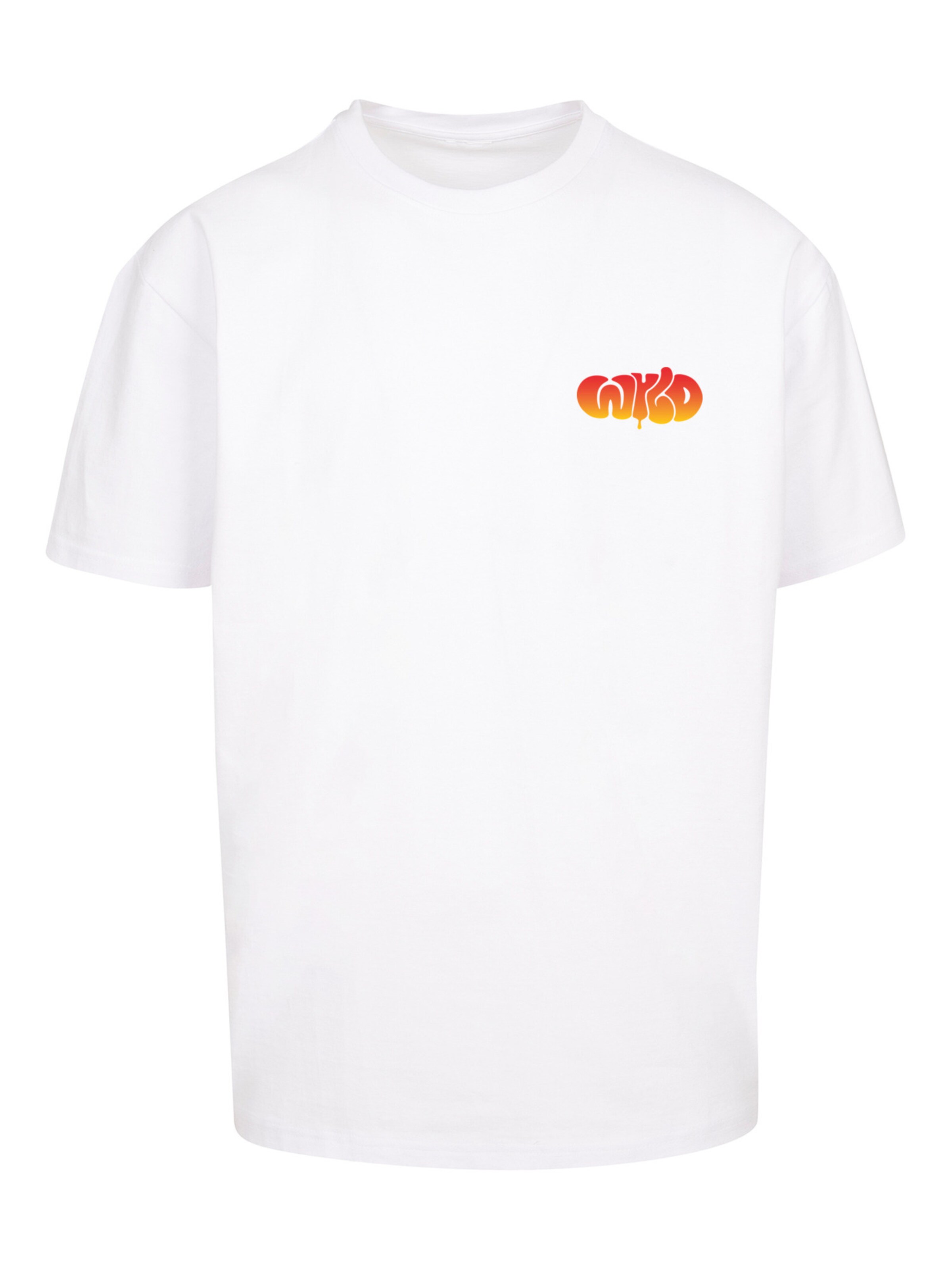 F4NT4STIC Shirt 'WYLD WILD' in White: front