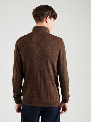 JACK & JONES Trui 'JJEEmil' in Bruin