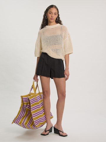 T-shirt 'Kristine' EDITED en beige