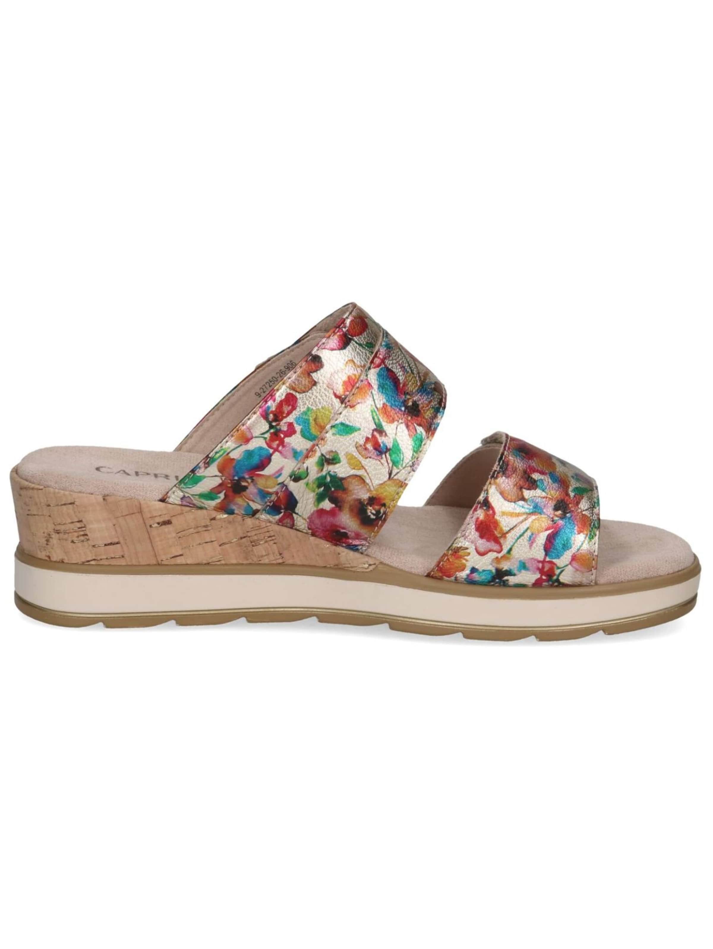 CAPRICE Pantolette in Mischfarben