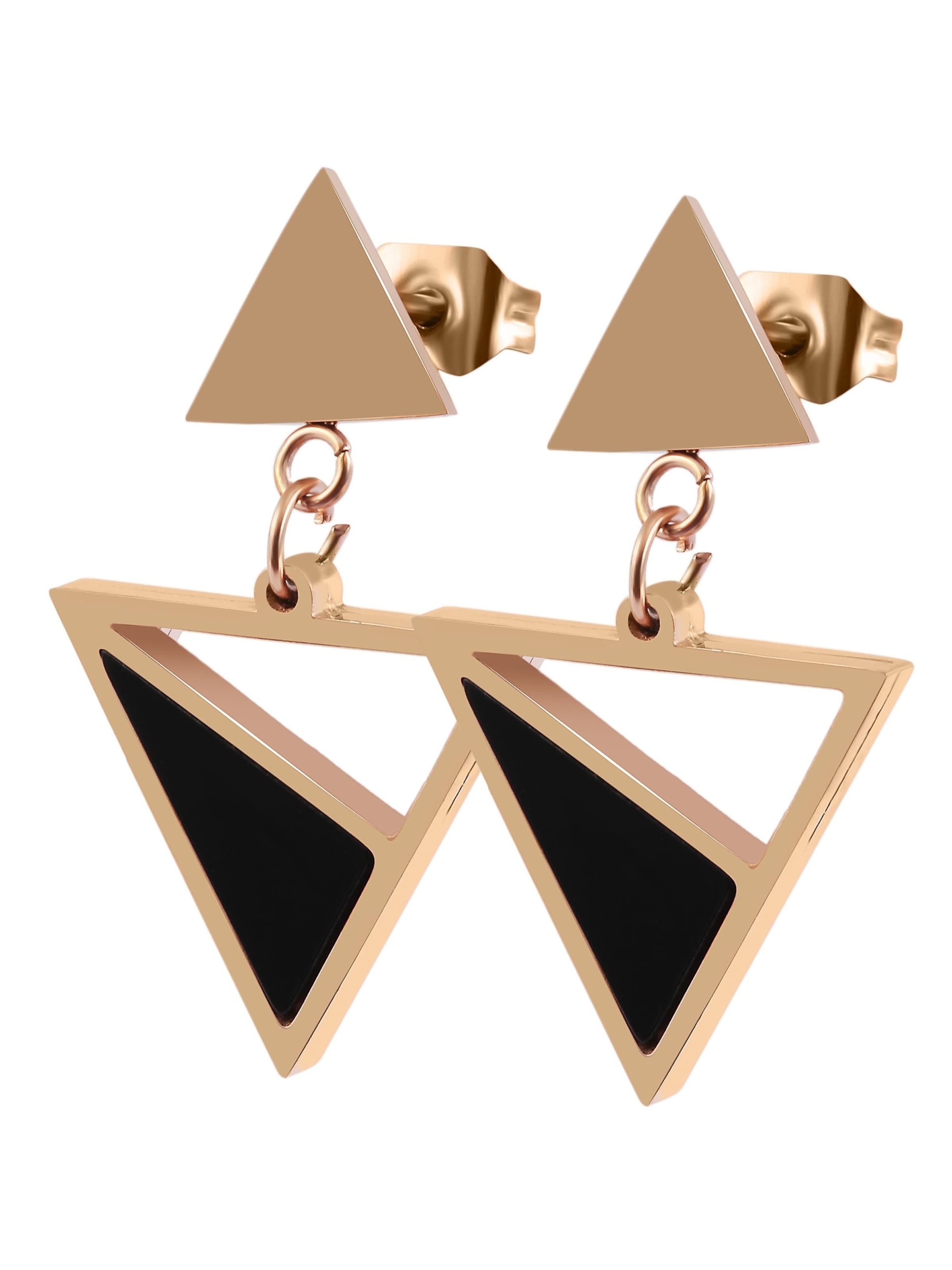 Akzent Earrings 'Consuelo, hautverträglich' in Gold