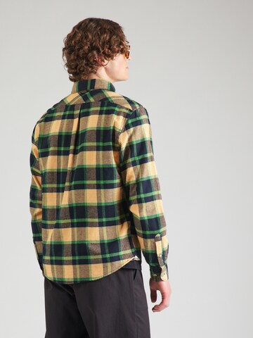 NAPAPIJRI - Ajuste regular Camisa 'G-TREKKING' en amarillo: atrás