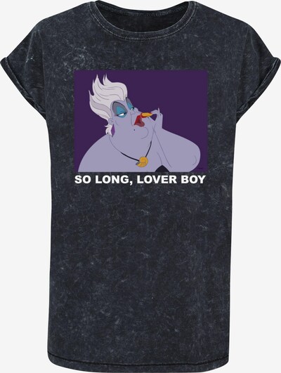ABSOLUTE CULT T-Shirt 'Little Mermaid - Ursula So Long Lover Boy' in flieder / helllila / schwarz / weiß, Produktansicht