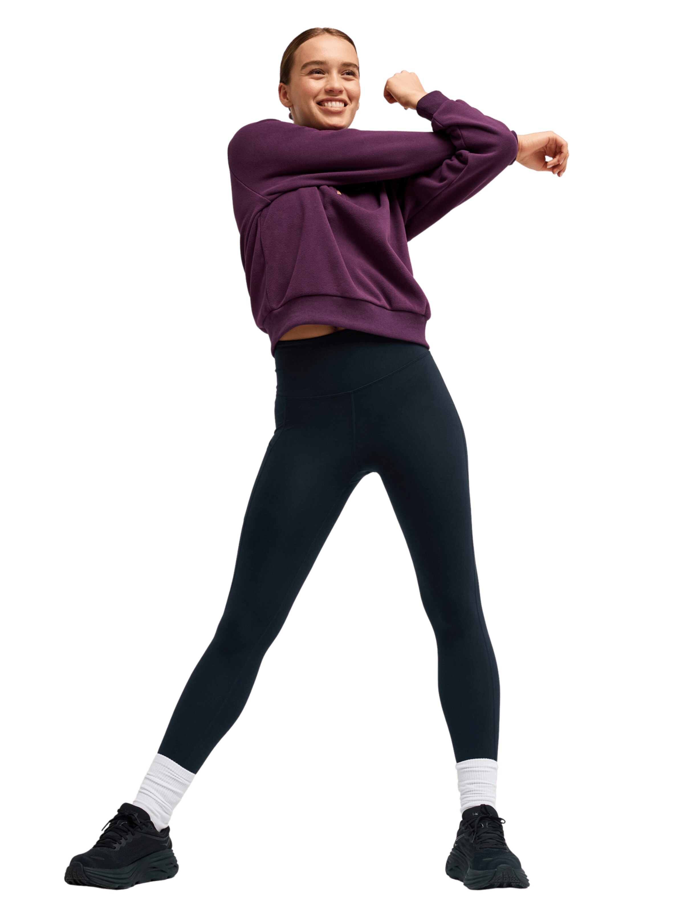 ROXY Sportpullover in Lila