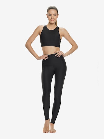 Winshape Скинни Спортивные штаны 'HWL117C' в Черный