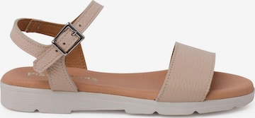 Pisamonas Sandale in Beige: Vorderseite