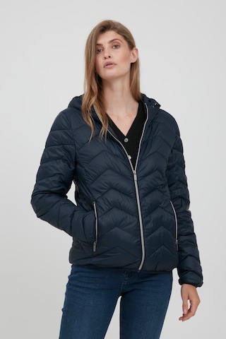 Fransa Between-Season Jacket 'FRBAPADDING' in Blue: front