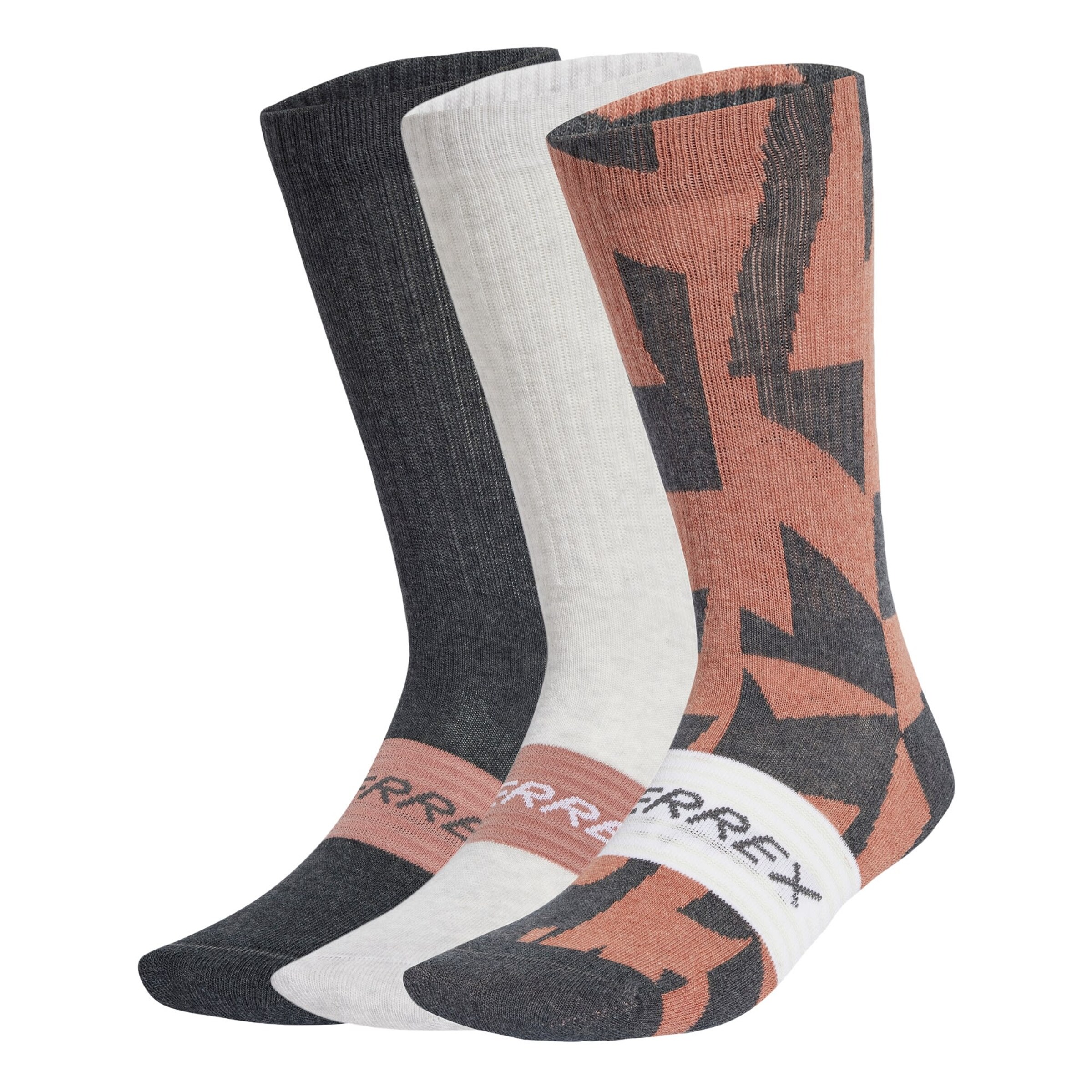 ADIDAS TERREX - Calcetines deportivos 'Multi 3 Pack' en marrón: frente