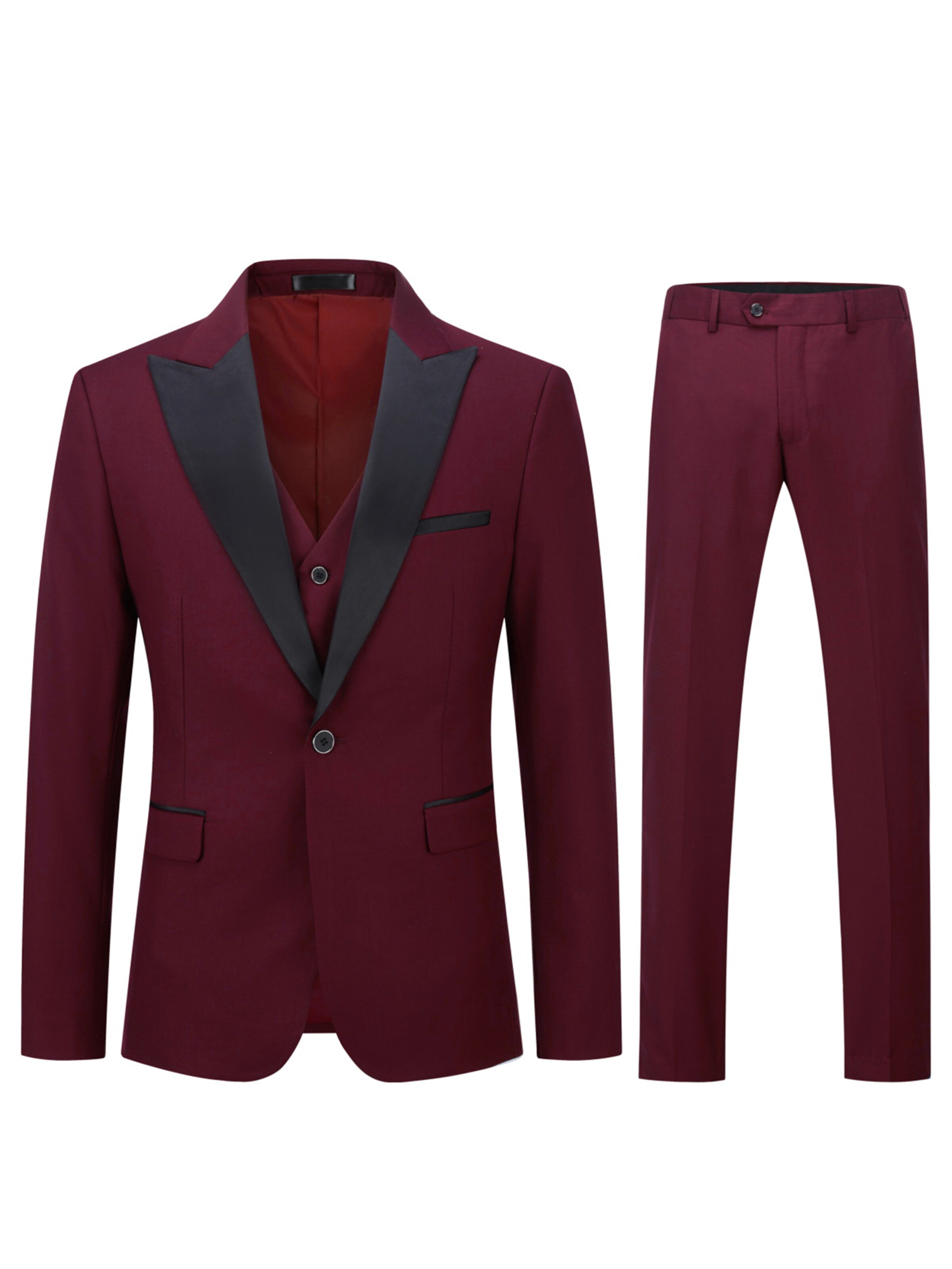 Youthup Suit in Red: front