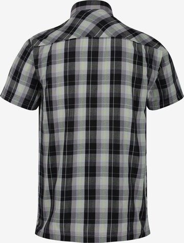 REGATTA Regular fit Athletic Button Up Shirt 'Kalambo V' in Grey
