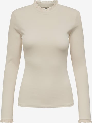 ONLY - Camiseta 'LESLIE' en beige: frente