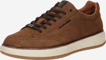 SALAMANDER Platform trainers in Brown: front