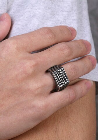 Kingka Ring in Silver: front