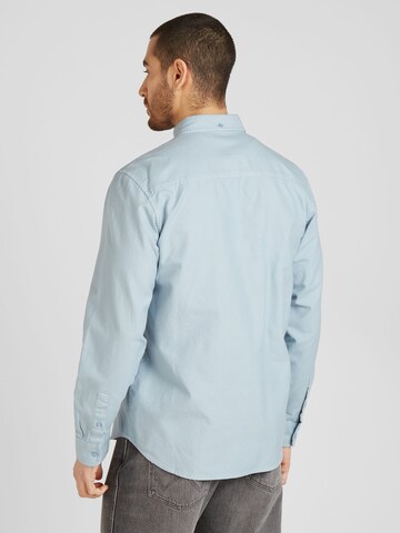Carhartt WIP Regular fit Button Up Shirt 'Bolton' in Blue