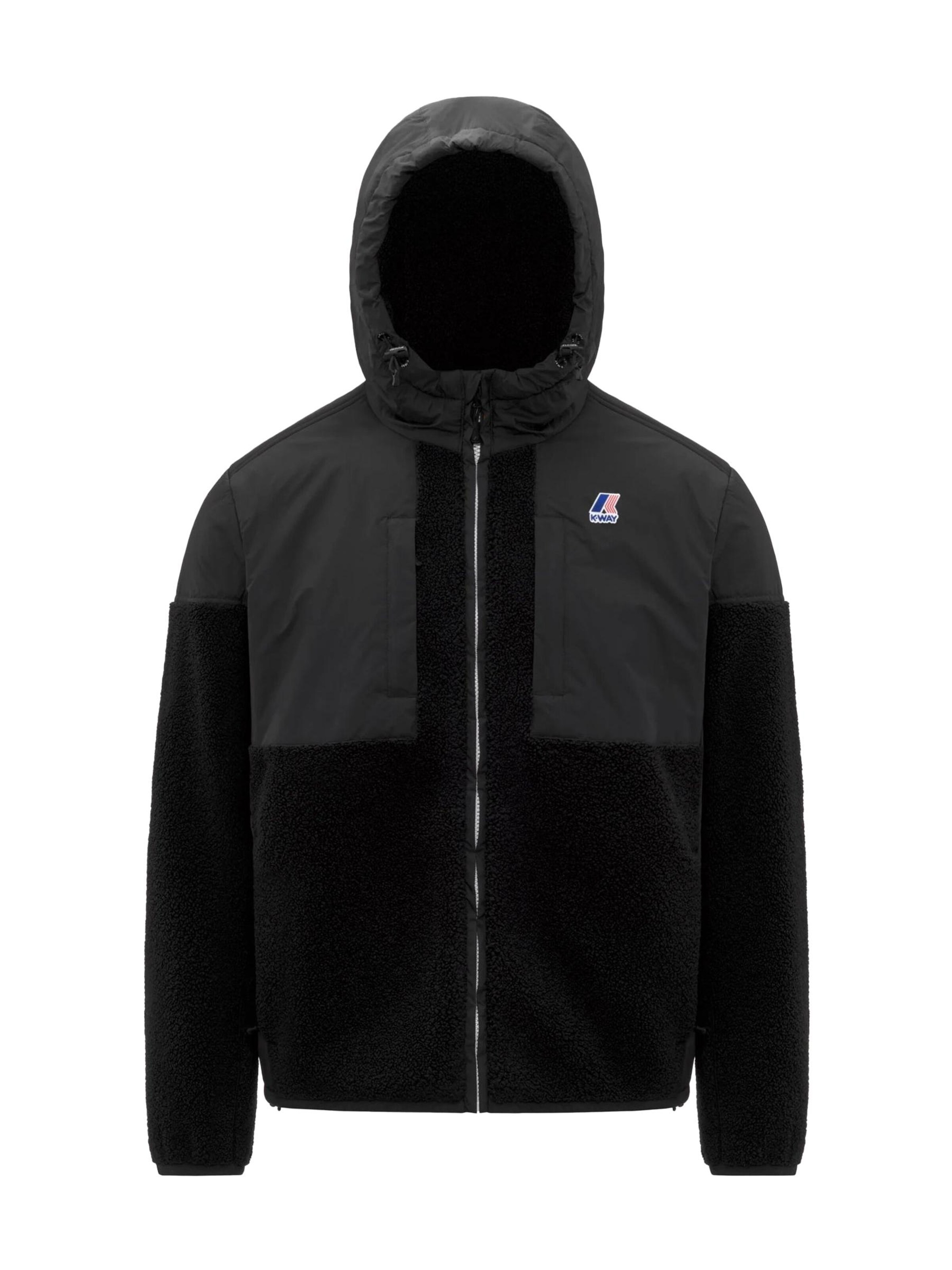 Giacca invernale 'SAMSON 4.0 ORSETTO - K5122SW' di K-Way in nero: frontale