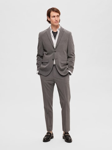 SELECTED HOMME Slim fit Suit Jacket 'Liam' in Grey
