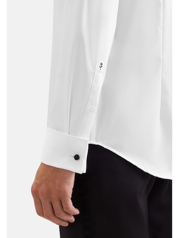 SEIDENSTICKER Regular fit Button Up Shirt in White