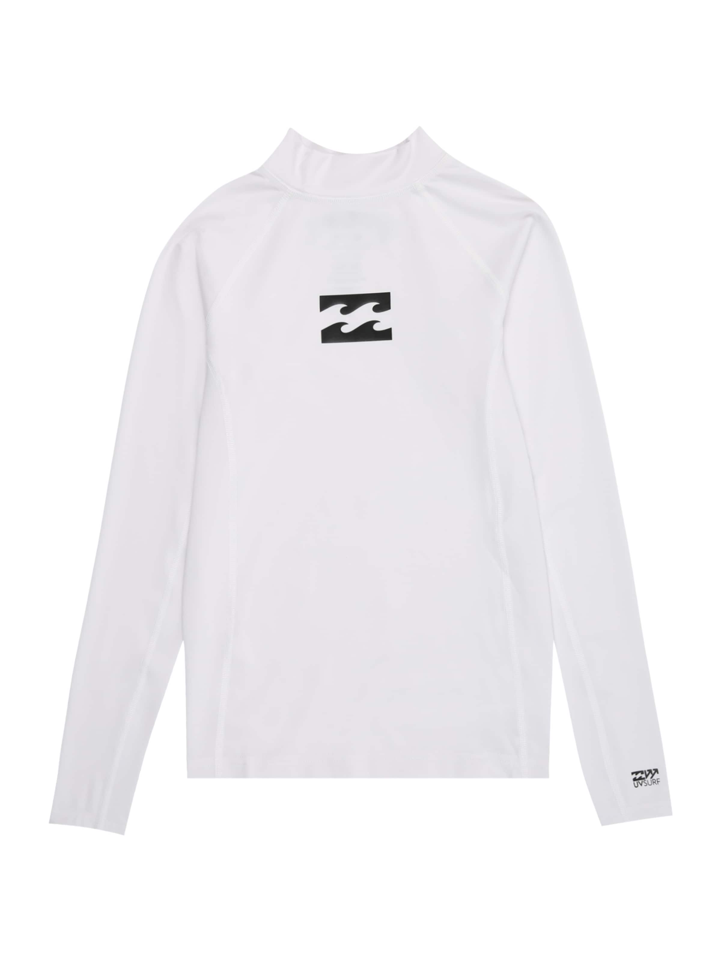 T-Shirt fonctionnel 'Waves All Day' BILLABONG en blanc : devant