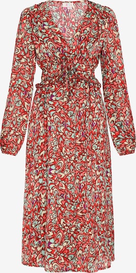 Suknelė iš IZIA, spalva – turkio spalva / pastelinė geltona / lašišų spalva / raudona, Prekių apžvalga