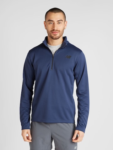 new balance Performance shirt 'Essentials' in Blue: front