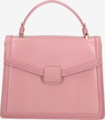 Borsa a mano 'Borsa a Mano Seraphina Ecopelle - Chiusura a Scatto e Tracolla' di Diana&Co. in rosa: frontale