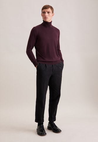 SEIDENSTICKER Sweater 'Schwarze Rose' in Red