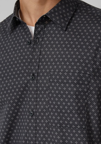 s.Oliver Comfort Fit Hemd in Schwarz