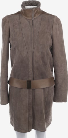 Gucci Lederjacke / Ledermantel XS in Braun: predná strana