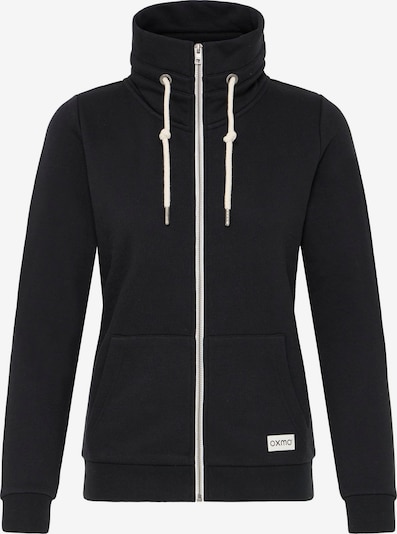 Oxmo Sweatjacke ' OXBITTA SWEAT ' in L in schwarz, Produktansicht