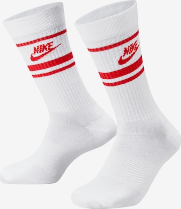 Chaussettes Nike Sportswear en blanc